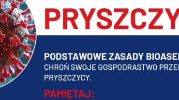 Pryszczyca - materiały informacyjne MRiRW